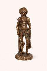 Lord Hanuman Brass Statue – 24 Inch Handcrafted Standing Idol