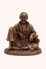 Shirdi Sai Baba Brass Idol – 6.5 Inch Handcrafted Blessing Statue